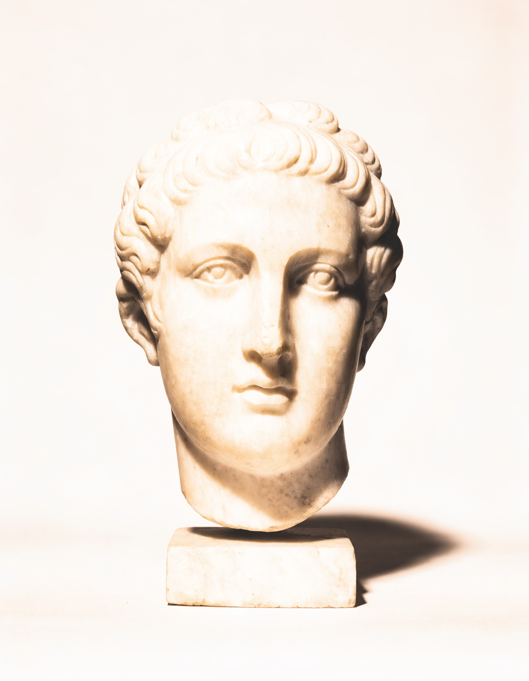 Marmeren buste sculptuur