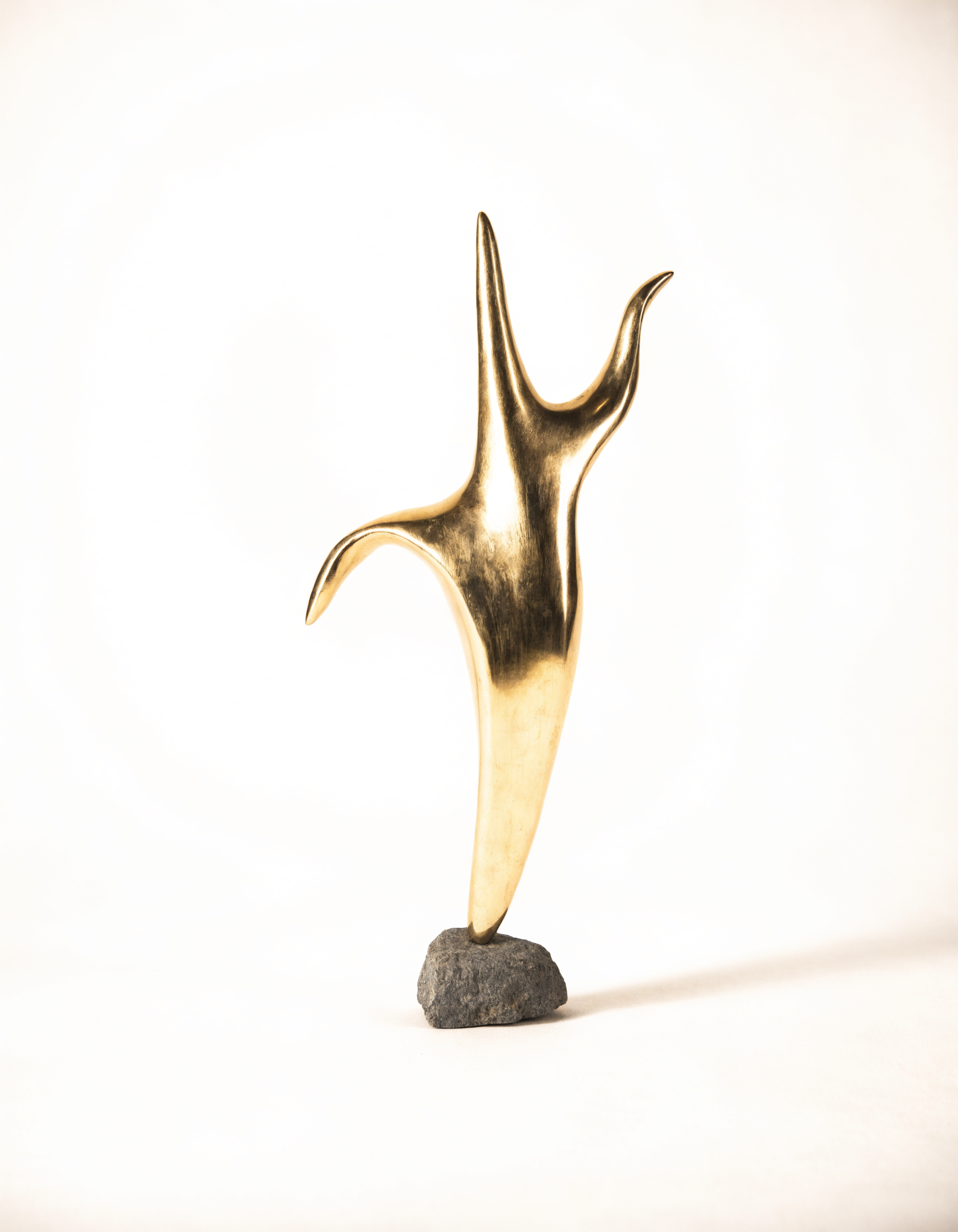 Bronzen figuur sculptuur